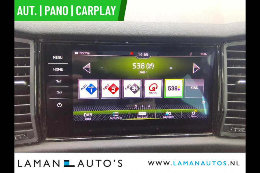 Škoda Kodiaq 1.5 TSI Sportline Business 1.5 TSI 150pk DSG Sportline Business Aut. | Pano Open Dak Virtual Leder/Alcantara CarPlay Canton 20"