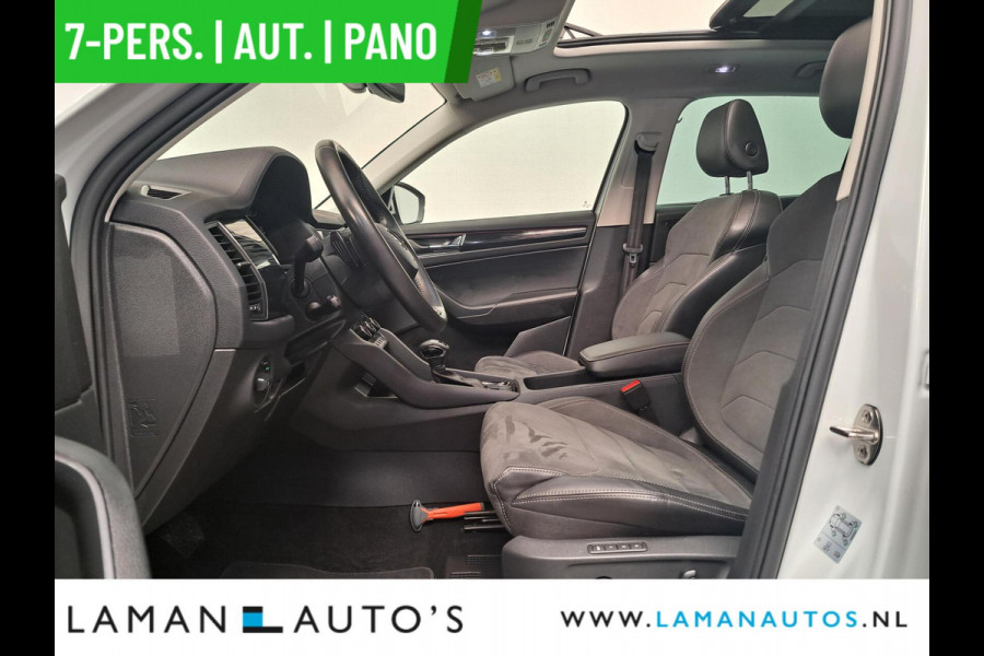 Škoda Kodiaq 1.5 TSI 150pk DSG Limited Business Edition Plus 7P Aut. | Panorama Open dak Virtual Leder/Alcantara CarPlay Trekhaak Canton ECC