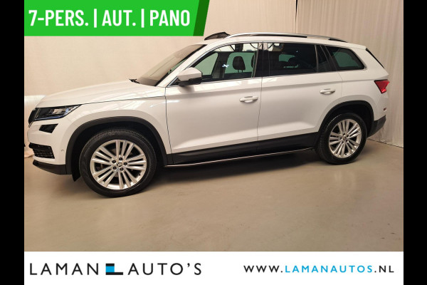 Škoda Kodiaq 1.5 TSI 150pk DSG Limited Business Edition Plus 7P Aut. | Panorama Open dak Virtual Leder/Alcantara CarPlay Trekhaak Canton ECC