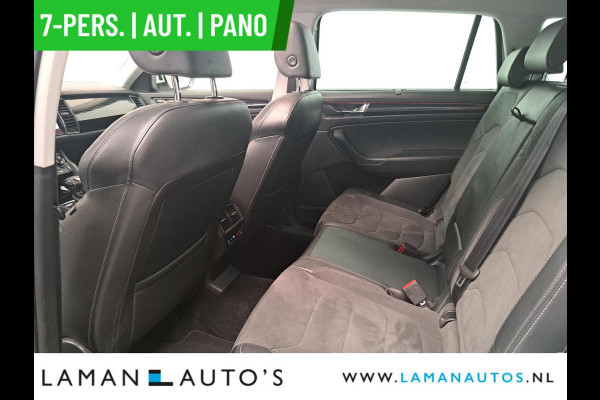 Škoda Kodiaq 1.5 TSI 150pk DSG Limited Business Edition Plus 7P Aut. | Panorama Open dak Virtual Leder/Alcantara CarPlay Trekhaak Canton ECC