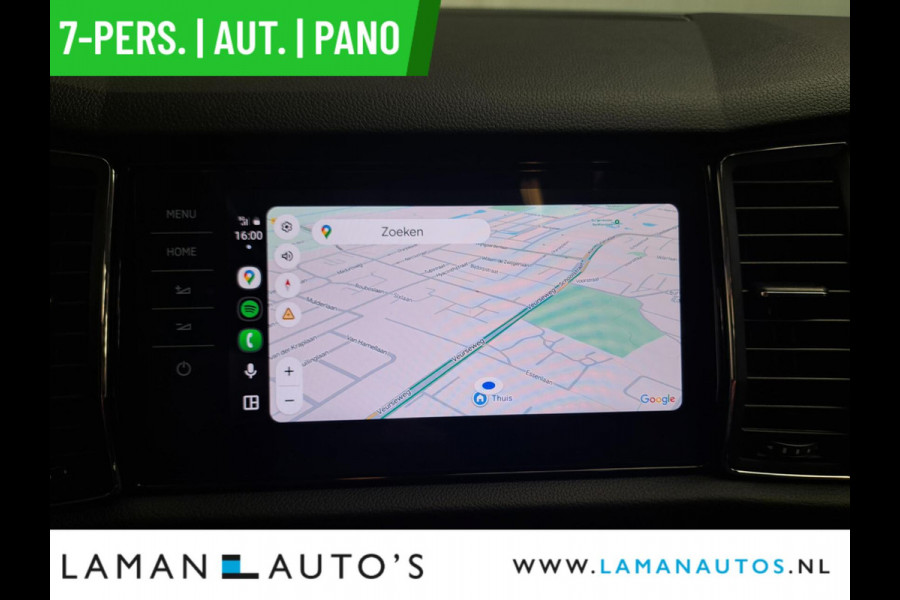 Škoda Kodiaq 1.5 TSI 150pk DSG Limited Business Edition Plus 7P Aut. | Panorama Open dak Virtual Leder/Alcantara CarPlay Trekhaak Canton ECC