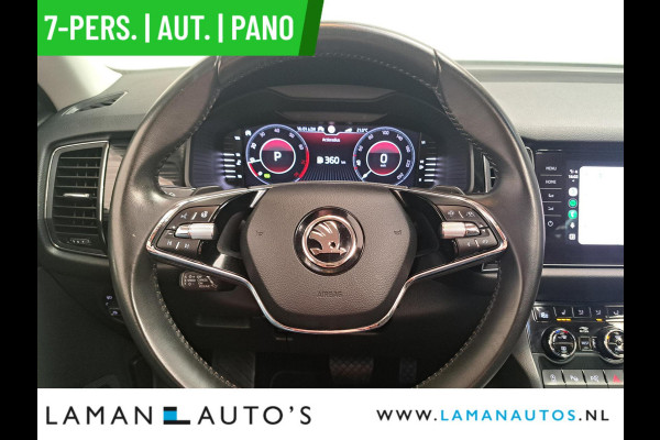 Škoda Kodiaq 1.5 TSI 150pk DSG Limited Business Edition Plus 7P Aut. | Panorama Open dak Virtual Leder/Alcantara CarPlay Trekhaak Canton ECC
