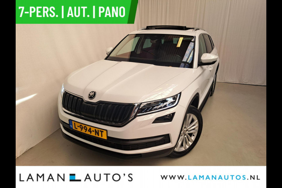 Škoda Kodiaq 1.5 TSI 150pk DSG Limited Business Edition Plus 7P Aut. | Panorama Open dak Virtual Leder/Alcantara CarPlay Trekhaak Canton ECC