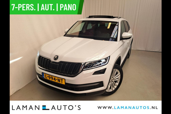 Škoda Kodiaq 1.5 TSI 150pk DSG Limited Business Edition Plus 7P Aut. | Panorama Open dak Virtual Leder/Alcantara CarPlay Trekhaak Canton ECC
