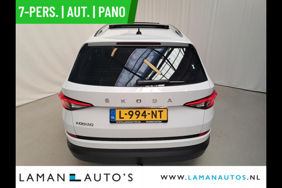 Škoda Kodiaq 1.5 TSI 150pk DSG Limited Business Edition Plus 7P Aut. | Panorama Open dak Virtual Leder/Alcantara CarPlay Trekhaak Canton ECC