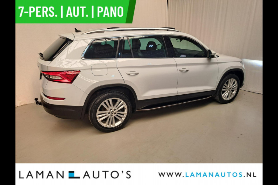 Škoda Kodiaq 1.5 TSI 150pk DSG Limited Business Edition Plus 7P Aut. | Panorama Open dak Virtual Leder/Alcantara CarPlay Trekhaak Canton ECC