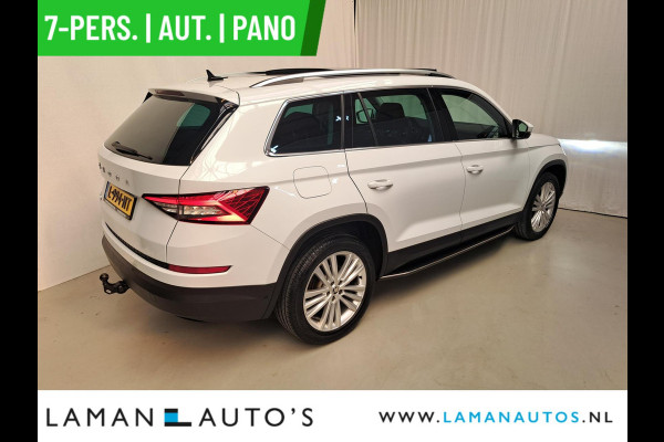 Škoda Kodiaq 1.5 TSI 150pk DSG Limited Business Edition Plus 7P Aut. | Panorama Open dak Virtual Leder/Alcantara CarPlay Trekhaak Canton ECC