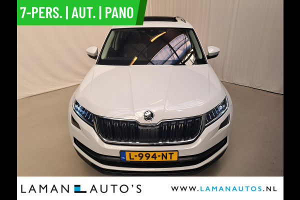 Škoda Kodiaq 1.5 TSI 150pk DSG Limited Business Edition Plus 7P Aut. | Panorama Open dak Virtual Leder/Alcantara CarPlay Trekhaak Canton ECC