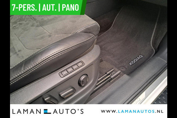 Škoda Kodiaq 1.5 TSI 150pk DSG Limited Business Edition Plus 7P Aut. | Panorama Open dak Virtual Leder/Alcantara CarPlay Trekhaak Canton ECC