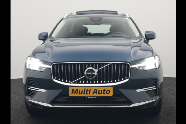 Volvo XC60 T8 AWD Inscription Plug In Hybrid 391pk Dealer O.H. PHEV | Trekhaak Af Fabriek | Luchtvering | Head Up | Adaptive Cruise | 360 Camera | Harman&Kardon | Lederen Sportstoelen Memory & Verwarmd | Google Assistent | App