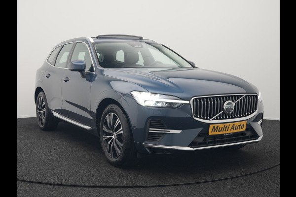 Volvo XC60 T8 AWD Inscription Plug In Hybrid 391pk Dealer O.H. PHEV | Trekhaak Af Fabriek | Luchtvering | Head Up | Adaptive Cruise | 360 Camera | Harman&Kardon | Lederen Sportstoelen Memory & Verwarmd | Google Assistent | App