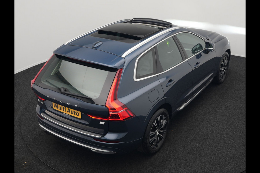 Volvo XC60 T8 AWD Inscription Plug In Hybrid 391pk Dealer O.H. PHEV | Trekhaak Af Fabriek | Luchtvering | Head Up | Adaptive Cruise | 360 Camera | Harman&Kardon | Lederen Sportstoelen Memory & Verwarmd | Google Assistent | App