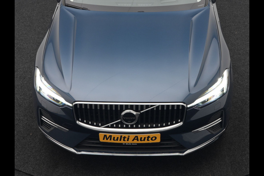 Volvo XC60 T8 AWD Inscription Plug In Hybrid 391pk Dealer O.H. PHEV | Trekhaak Af Fabriek | Luchtvering | Head Up | Adaptive Cruise | 360 Camera | Harman&Kardon | Lederen Sportstoelen Memory & Verwarmd | Google Assistent | App