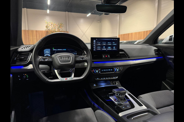 Audi Q5 Sportback 50 TFSI e S-Line, Black Optik, Pano, Virtual Cockpit, Matrix, 360 Cam, Ambiënte Light, Dealer Onderhouden