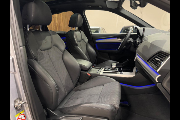 Audi Q5 Sportback 50 TFSI e S-Line, Black Optik, Pano, Virtual Cockpit, Matrix, 360 Cam, Ambiënte Light, Dealer Onderhouden