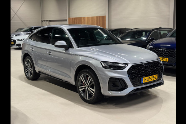 Audi Q5 Sportback 50 TFSI e S-Line, Black Optik, Pano, Virtual Cockpit, Matrix, 360 Cam, Ambiënte Light, Dealer Onderhouden