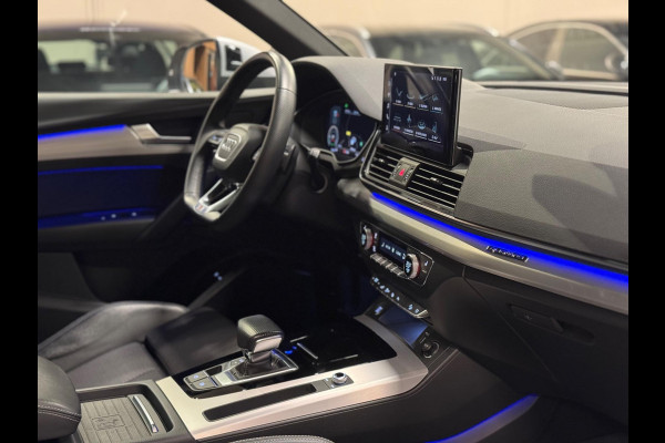 Audi Q5 Sportback 50 TFSI e S-Line, Black Optik, Pano, Virtual Cockpit, Matrix, 360 Cam, Ambiënte Light, Dealer Onderhouden
