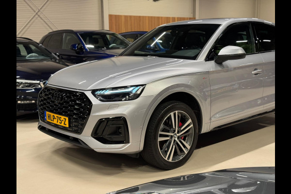 Audi Q5 Sportback 50 TFSI e S-Line, Black Optik, Pano, Virtual Cockpit, Matrix, 360 Cam, Ambiënte Light, Dealer Onderhouden