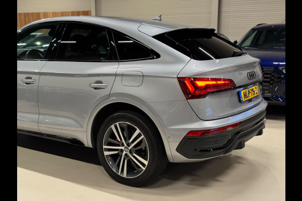 Audi Q5 Sportback 50 TFSI e S-Line, Black Optik, Pano, Virtual Cockpit, Matrix, 360 Cam, Ambiënte Light, Dealer Onderhouden
