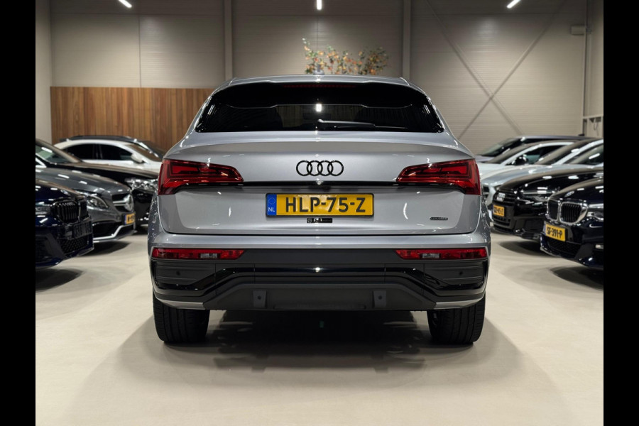 Audi Q5 Sportback 50 TFSI e S-Line, Black Optik, Pano, Virtual Cockpit, Matrix, 360 Cam, Ambiënte Light, Dealer Onderhouden