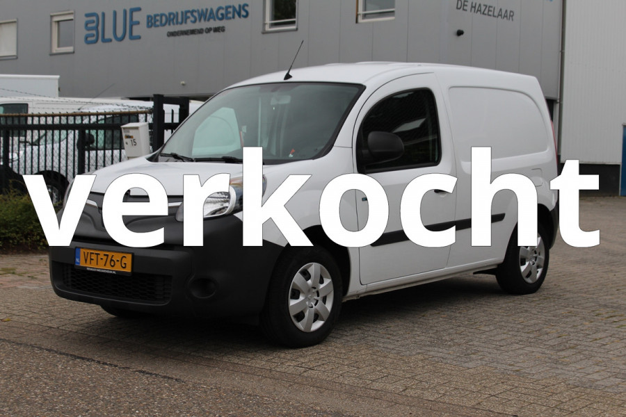 Renault Kangoo Z.E. 33 (koopaccu) ✓ Airco ✓ Schuifdeur ✓ Cruise Control