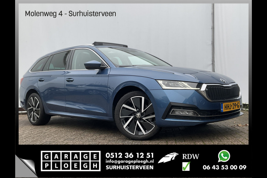 Škoda Octavia Combi 1.4 TSI iV PHEV Business Edition Plus Pano.dak Stoel/Stuurverw Sfeerverl Blue Beauty