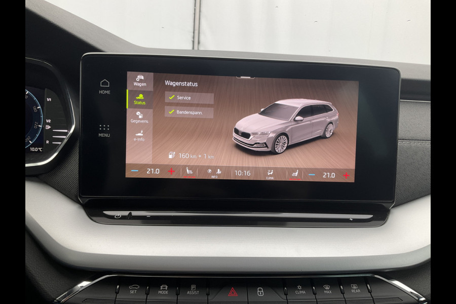 Škoda Octavia Combi 1.4 TSI iV PHEV Business Edition Plus Pano.dak Stoel/Stuurverw Sfeerverl Blue Beauty