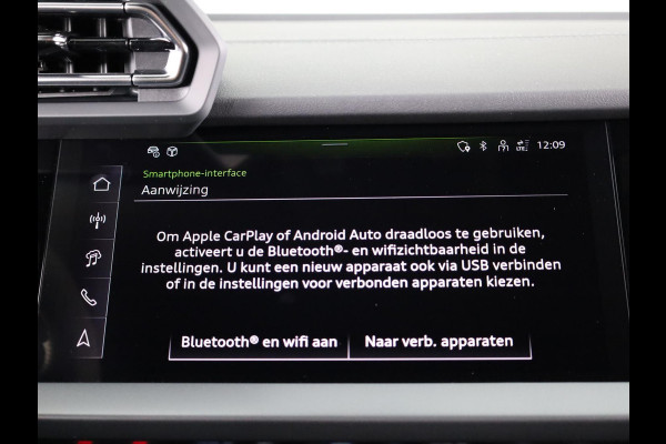 Audi A3 Sportback 40 TFSI e S edition 204pk | Verlengde garantie | Parkeercamera | Adaptieve cruise controle | Optiek pakket zwart Plus | Extra getint glas