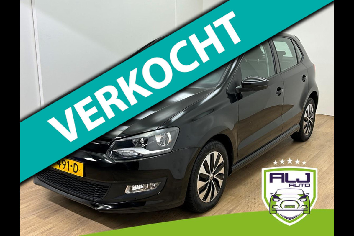 Volkswagen Polo Occasion 1.0 BlueMotion Edition | Zwart | Tweedehands Volkswagen Polo | Airco | Cruisecontrol | Sportieve velgen