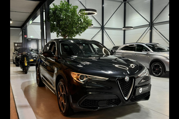Alfa Romeo Stelvio 2.0 T AWD Super Garantie 280 PK Memory StuurVW StoelVW Elek Achterklep Leder PDC Led Cruise Clima Navi Rijklaar