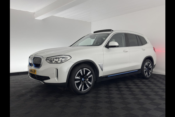 BMW iX3 Executive 80 kWh [ 3-Fase ] { SOH-96% } (INCL.BTW) Aut. *PANO | FULL-LEATHER | ADAPTIVE-CRUISE | FULL-LED | BLIND-SPOT | MEMORY-PACK | DIGI-COCKPIT | HEATED-COMFORTSEATS | CAMERA | DAB+ | NAVI-FULLMAP | 19''ALU*