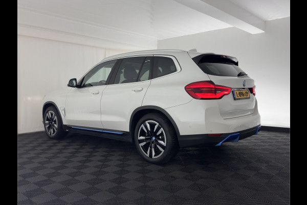 BMW iX3 Executive 80 kWh [ 3-Fase ] { SOH-96% } (INCL.BTW) Aut. *PANO | FULL-LEATHER | ADAPTIVE-CRUISE | FULL-LED | BLIND-SPOT | MEMORY-PACK | DIGI-COCKPIT | HEATED-COMFORTSEATS | CAMERA | DAB+ | NAVI-FULLMAP | 19''ALU*