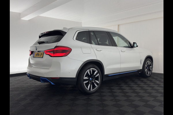 BMW iX3 Executive 80 kWh [ 3-Fase ] { SOH-96% } (INCL.BTW) Aut. *PANO | FULL-LEATHER | ADAPTIVE-CRUISE | FULL-LED | BLIND-SPOT | MEMORY-PACK | DIGI-COCKPIT | HEATED-COMFORTSEATS | CAMERA | DAB+ | NAVI-FULLMAP | 19''ALU*