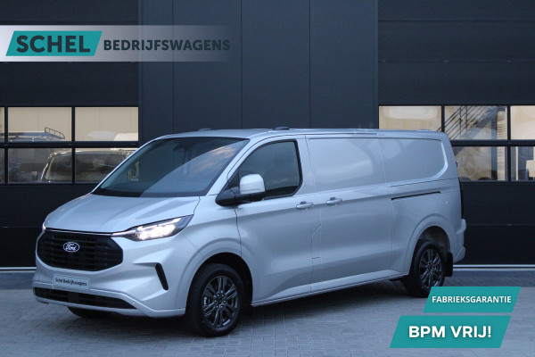 Ford Transit Custom 320 2.0 TDCI L2H1 Limited 170pk - 2x Schuifdeur - Adaptive Cruise - Blind spot - Navigatie - Camera - Draadloos laden - Stoelver