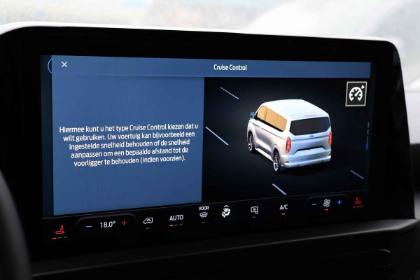 Ford Transit Custom 320 2.0 TDCI 150PK L2H1 DC LIMITED | L+R Schuifdeur | Dubbel Cabine | ACC | Blind Spot | Navigatie | Camera | CarPlay | Lane Ass Raptor Edition | Trekhaak | 6-Zitter | Verlengde fabrieksgarantie tot 09-2029