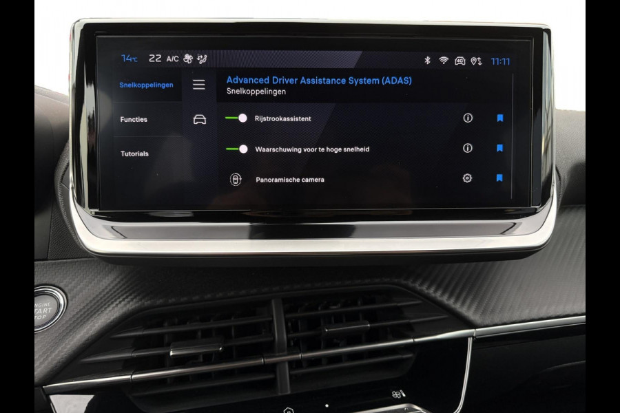 Peugeot 2008 1.2 PureTech Allure 145pk Aut.Navi Pano 360° dodehoek Camera ACC Carbon Apple Carplay & Android Auto Virtual Cockpit