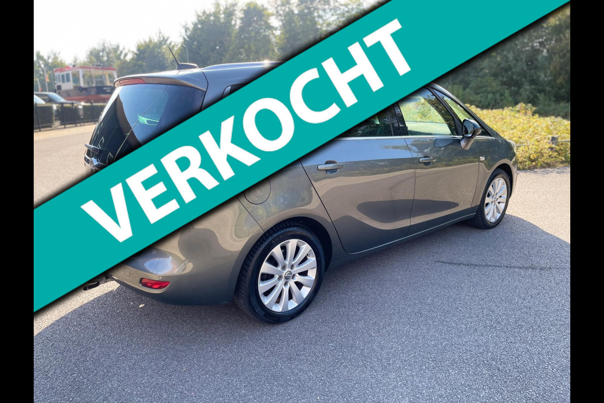 Opel Zafira 1.4 Turbo Online Edition AUTOMAAT 7 PERSOONS DEELS LEER NAVI
