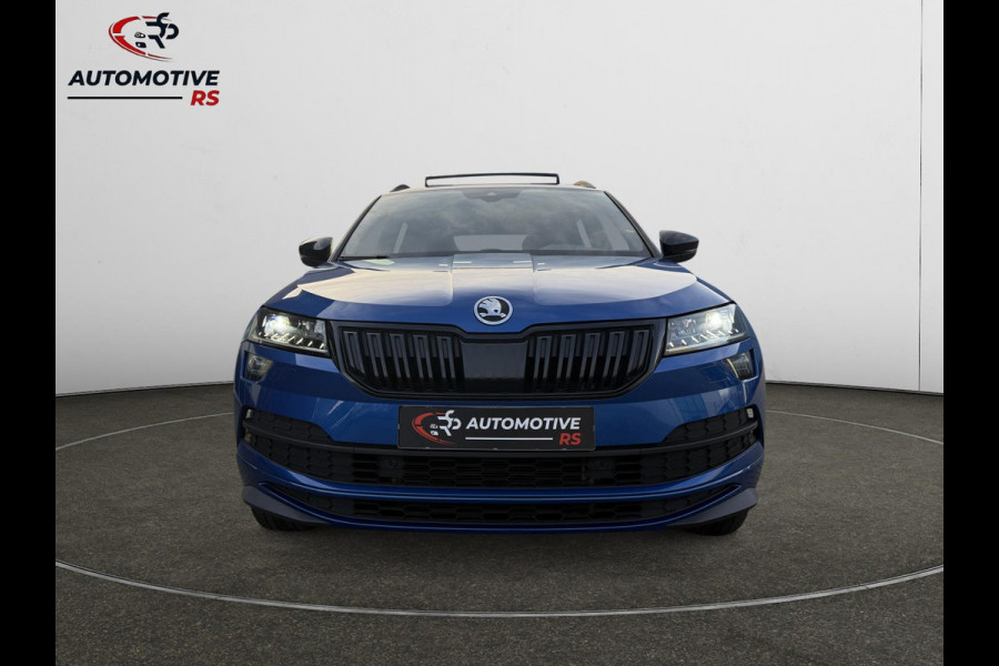 Škoda Karoq 1.5 TSI ACT Sportline Business|Pano Trekhaak Dealer OH Sportstoelen App Connect ACC Canton Elektrische kofferklep Nap