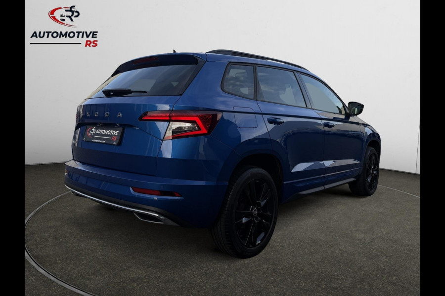 Škoda Karoq 1.5 TSI ACT Sportline Business|Pano Trekhaak Dealer OH Sportstoelen App Connect ACC Canton Elektrische kofferklep Nap