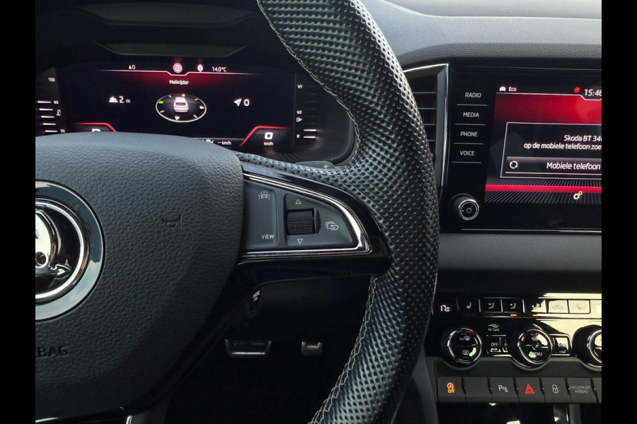 Škoda Karoq 1.5 TSI ACT Sportline Business|Pano Trekhaak Dealer OH Sportstoelen App Connect ACC Canton Elektrische kofferklep Nap