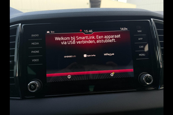 Škoda Karoq 1.5 TSI ACT Sportline Business|Pano Trekhaak Dealer OH Sportstoelen App Connect ACC Canton Elektrische kofferklep Nap