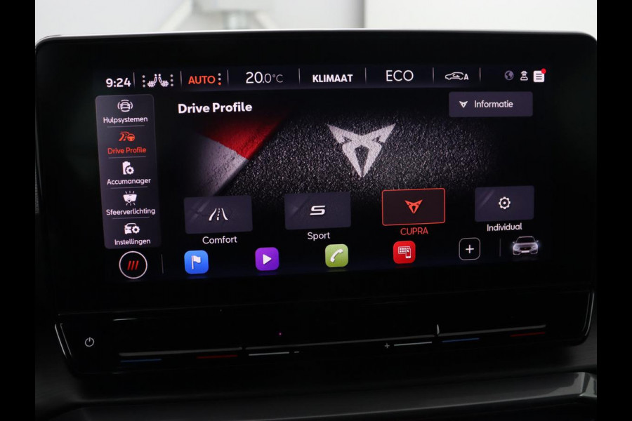 CUPRA Leon 1.4 eHybrid VZ | 245pk | Trekhaak | Stoelverwarming | Adaptive cruise | Carplay | Navigatie | Stuurverwarming | Keyless | Full LED | Sportstoelen | PHEV | Plug In