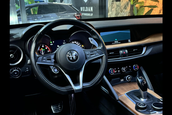 Alfa Romeo Stelvio 2.0 Turbo First Edition Garantie Memory StuurVW StoelVW Camera Elek Achterklep Leder Cruise Clima Navi Rijklaar