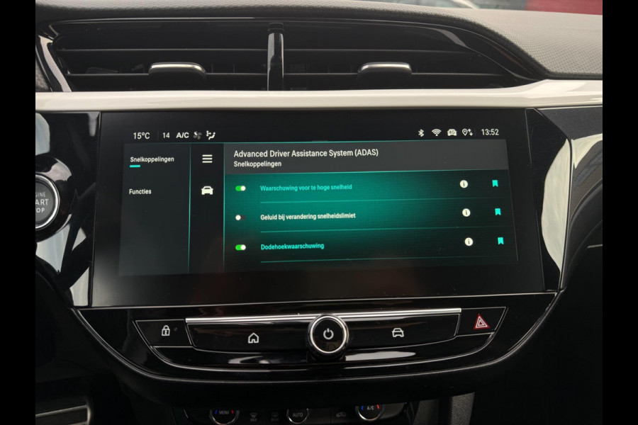 Opel Corsa 1.2 Turbo Hybrid GS Aut.|Navi Led 360° camera Dodehoek Keyless Entry & Start Virtual Cockpit Pdc Half Leder Carplay