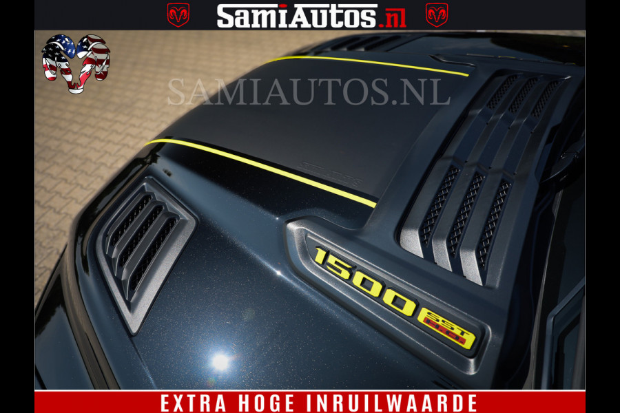 Dodge Ram 1500 Limited Night High Output 540HP 706Nm | Massage + Full Option | De Meest Luxe en Volle Pick-Up in zijn Klasse | Comfortabele Dubbele Cabine met Royale 5 Zitplaatsen | BPM vrij | Nu Leverbaar uit Voorraad | Voorraad Nr 2356 - 0990