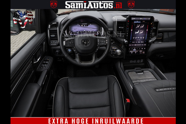 Dodge Ram 1500 Limited Night High Output 540HP 706Nm | Massage + Full Option | De Meest Luxe en Volle Pick-Up in zijn Klasse | Comfortabele Dubbele Cabine met Royale 5 Zitplaatsen | BPM vrij | Nu Leverbaar uit Voorraad | Voorraad Nr 2356 - 0990