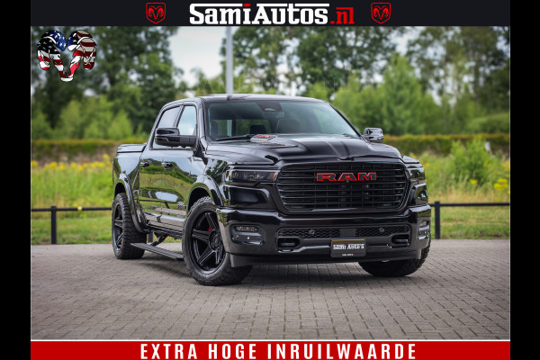 Dodge Ram 1500 Night Premium | Full Option | De Meest Luxe Pick-Up in zijn Klasse | Comfortabele Dubbele Cabine met Royale 5 Zitplaatsen | BPM vrij | Nu Leverbaar uit Voorraad | Voorraad Nr 2282 - 3332