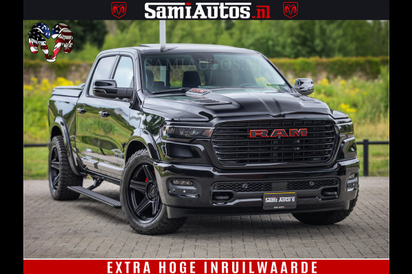Dodge Ram 1500 Night Premium | Full Option | De Meest Luxe Pick-Up in zijn Klasse | Comfortabele Dubbele Cabine met Royale 5 Zitplaatsen | BPM vrij | Nu Leverbaar uit Voorraad | Voorraad Nr 2282 - 3332