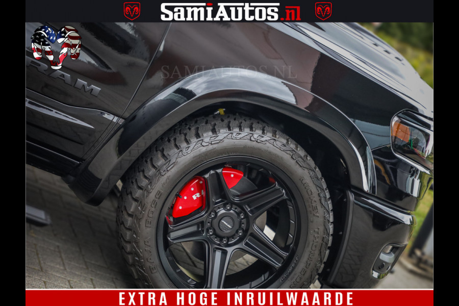 Dodge Ram 1500 Night Premium | Full Option | De Meest Luxe Pick-Up in zijn Klasse | Comfortabele Dubbele Cabine met Royale 5 Zitplaatsen | BPM vrij | Nu Leverbaar uit Voorraad | Voorraad Nr 2282 - 3332