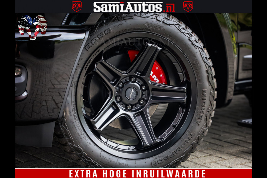 Dodge Ram 1500 Night Premium | Full Option | De Meest Luxe Pick-Up in zijn Klasse | Comfortabele Dubbele Cabine met Royale 5 Zitplaatsen | BPM vrij | Nu Leverbaar uit Voorraad | Voorraad Nr 2282 - 3332
